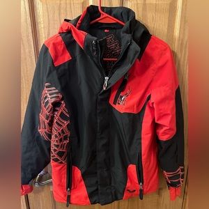 Spyder Boys Ski Jacket  - Size 12